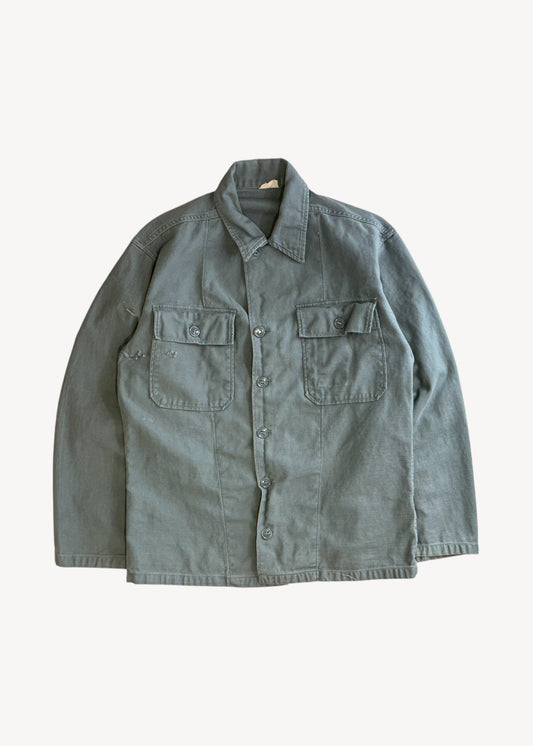 Vintage 1960s US Air Force 509 Fatigue Shirt Size M/L