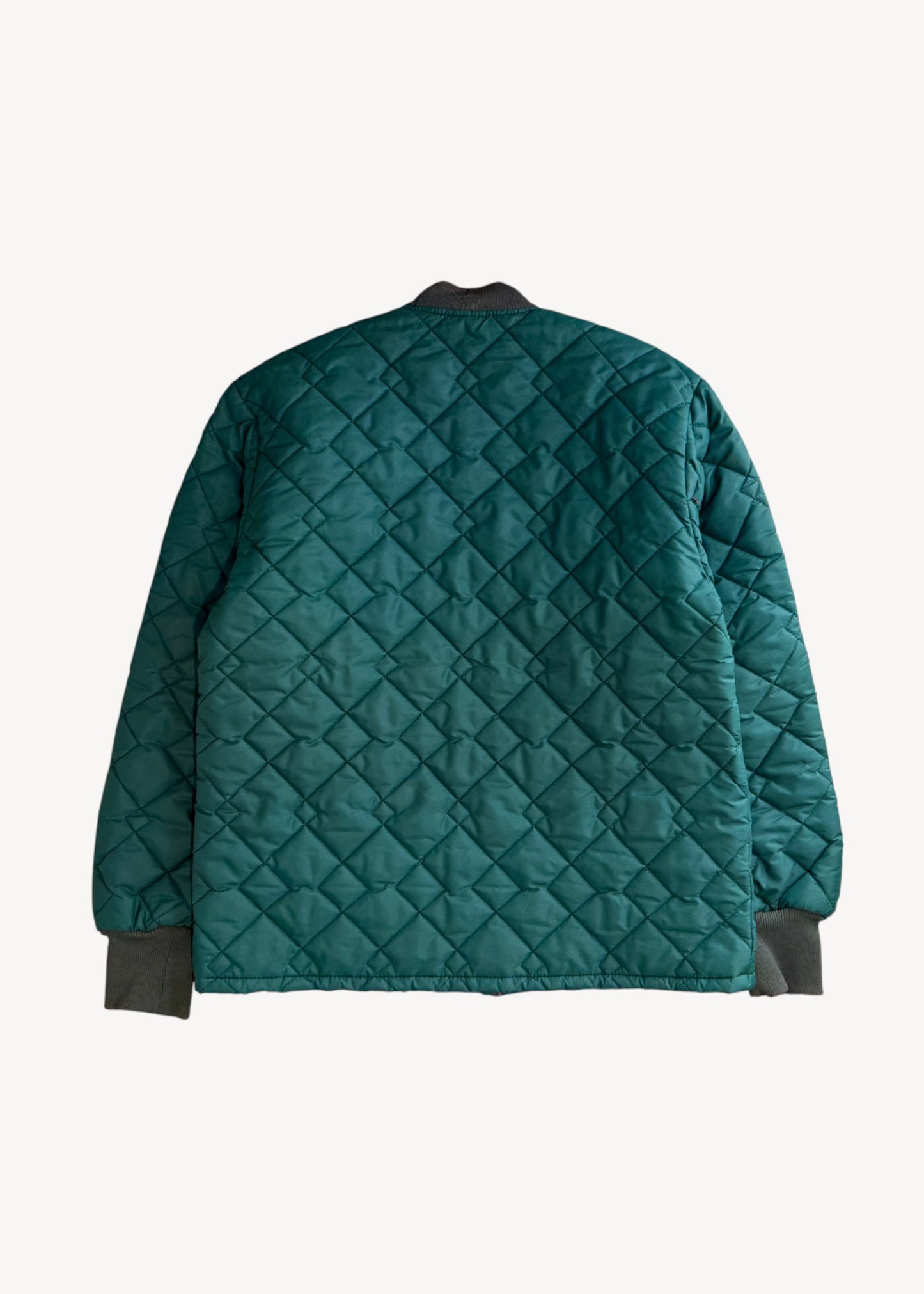 Vintage 1980s Pioneer Quilted Nylon Jacket Size S/M