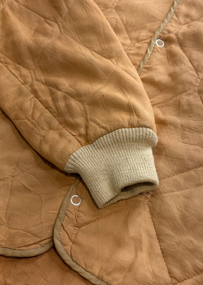Vintage 1950s The Original Lo-Temp Quilted Nylon Liner Jacket Size M/L