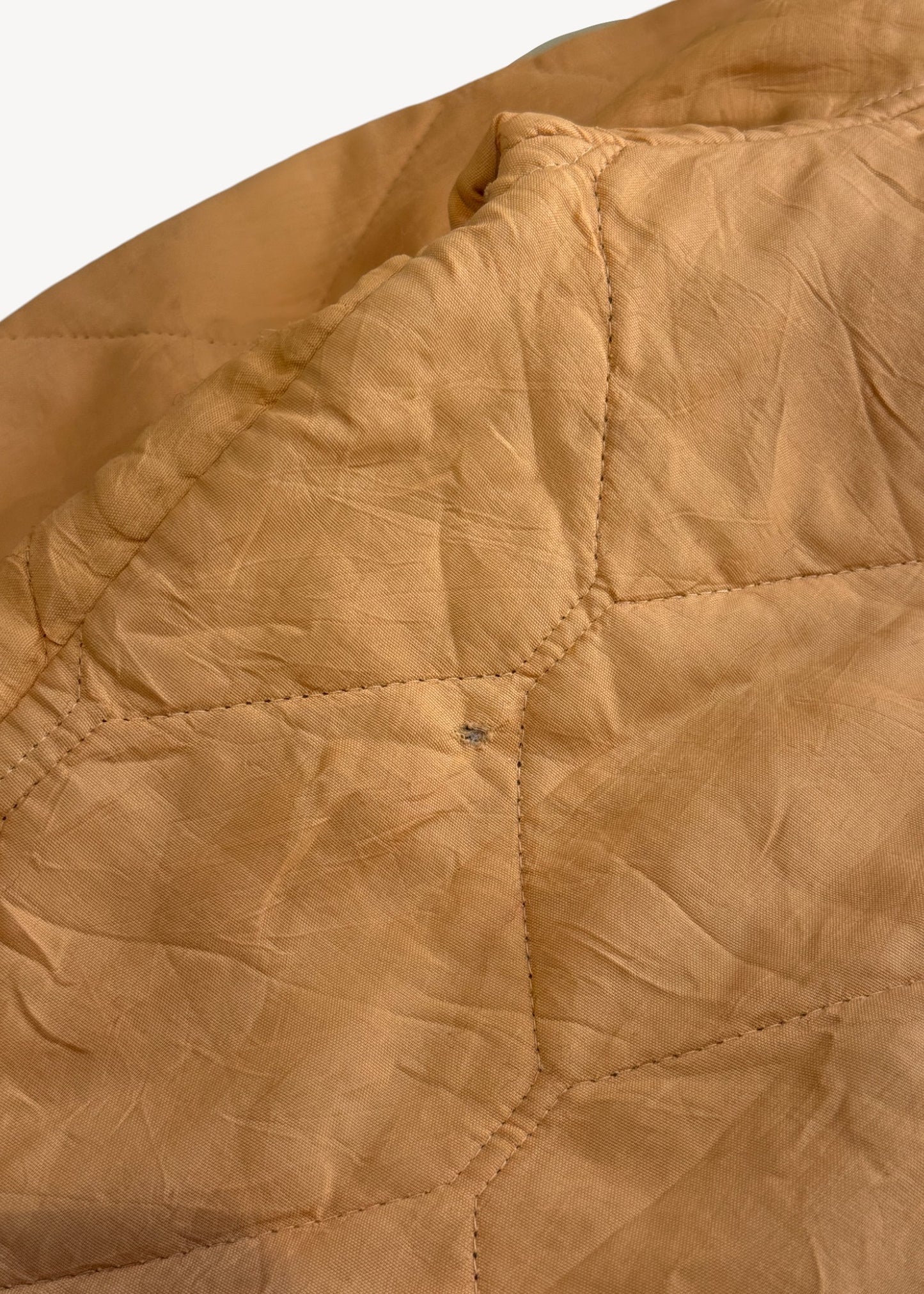 Vintage 1950s The Original Lo-Temp Quilted Nylon Liner Jacket Size M/L