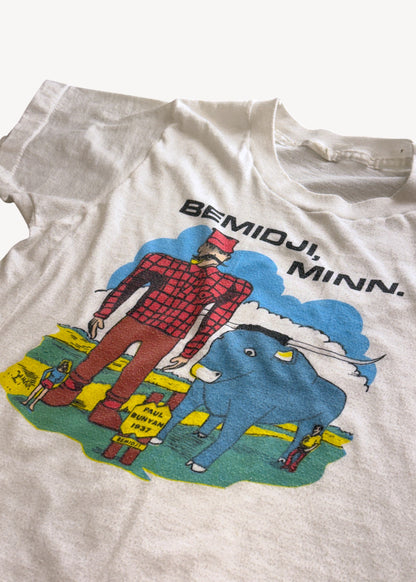 Vintage 1970s "Paul Buyan" T-Shirt Size XS/S
