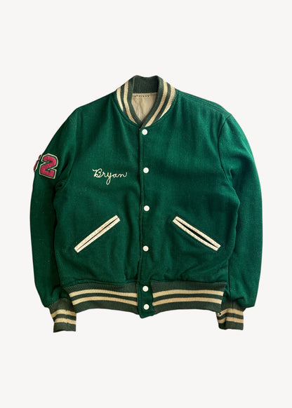 Vintage 1960s "North" Varsity Letterman Jacket Size M/L