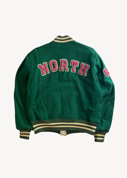 Vintage 1960s "North" Varsity Letterman Jacket Size M/L