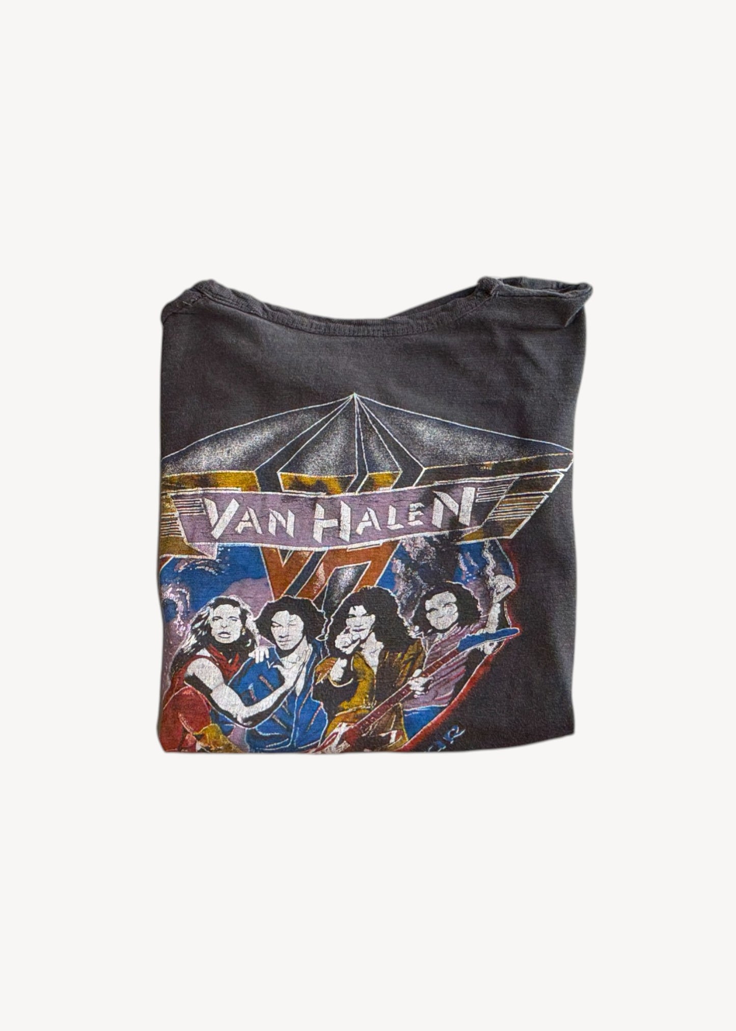 Vintage 1980 "Van Halen Atomic Punks On Tour" T-Shirt Size S/M