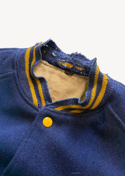 Vintage 1960s "Coach" Varsity Letterman Jacket Size M/L