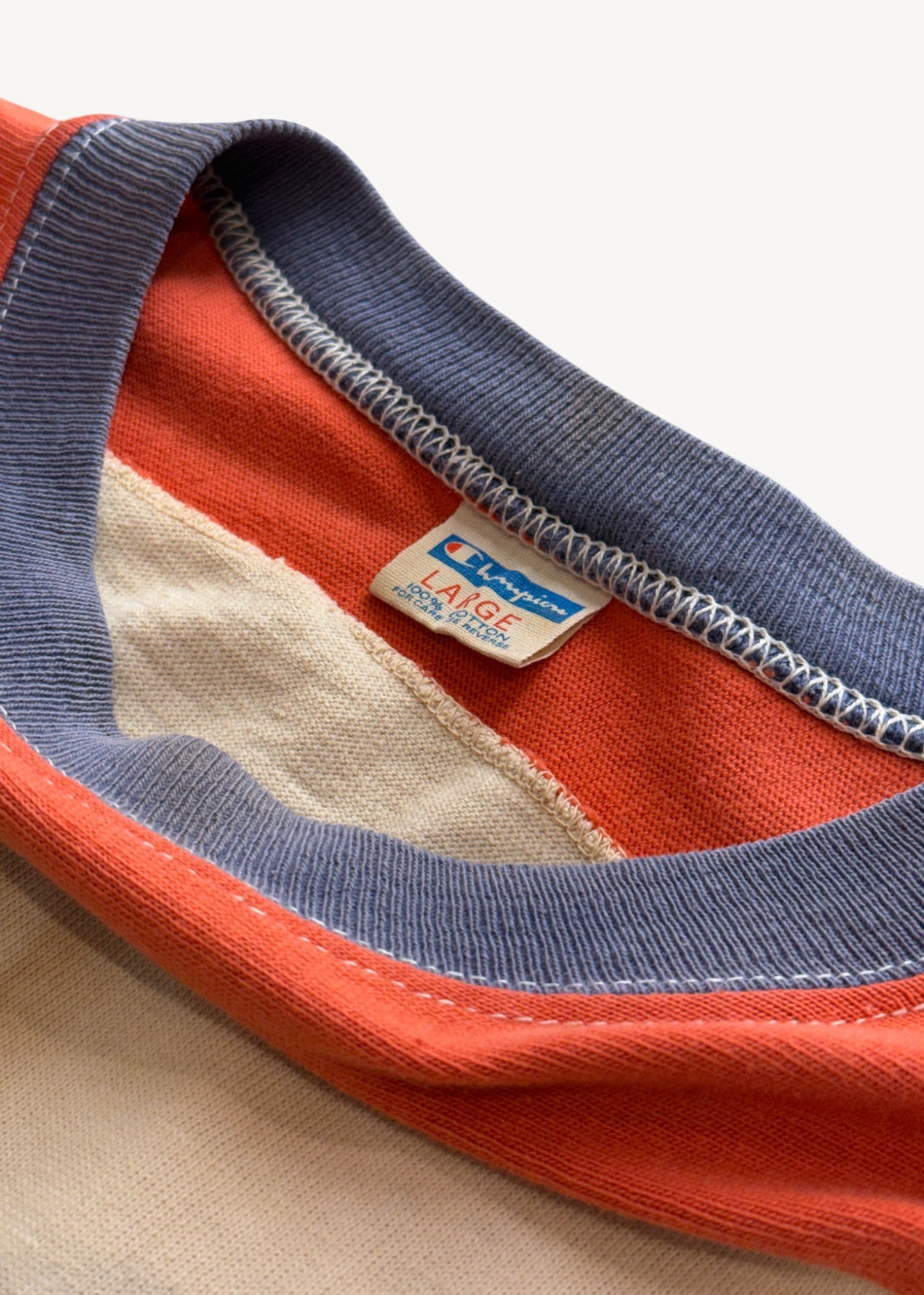 Vintage 1970s Champion Blue Bar "University Akron" T-Shirt Size M/L