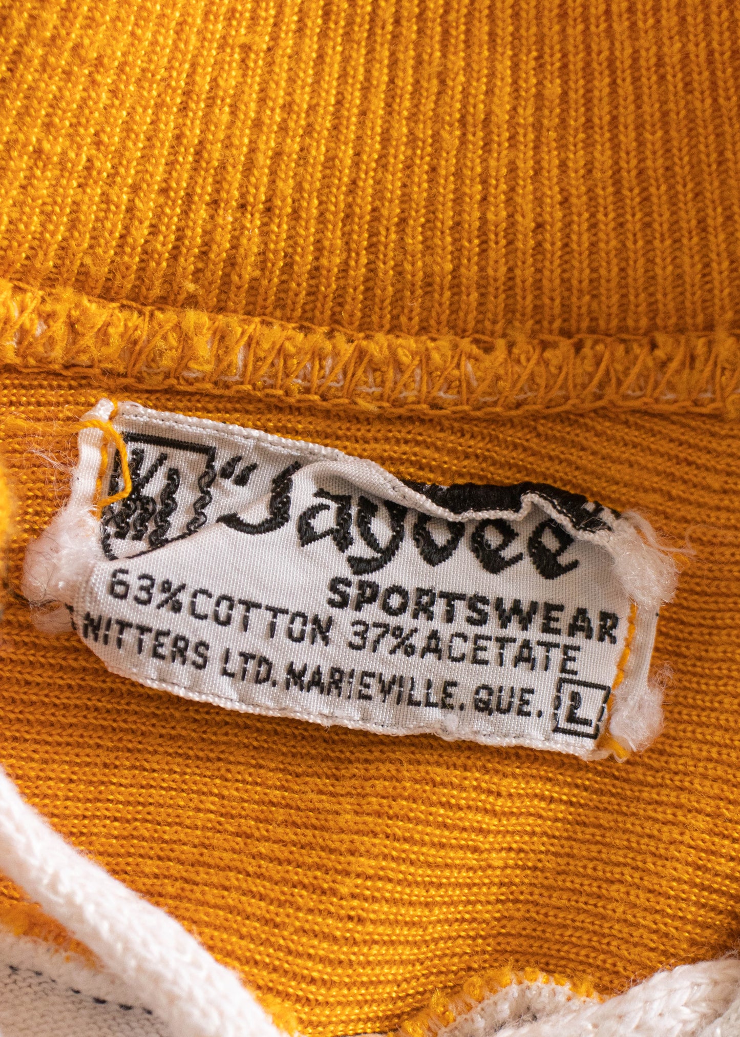 1980s Jaydee Knitters Ltd Long Sleeve Sport Jersey Size M/L