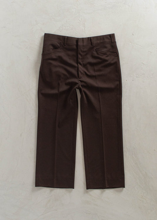 1970s Haggar Straight Leg Trousers size Women's 31 Men's 33