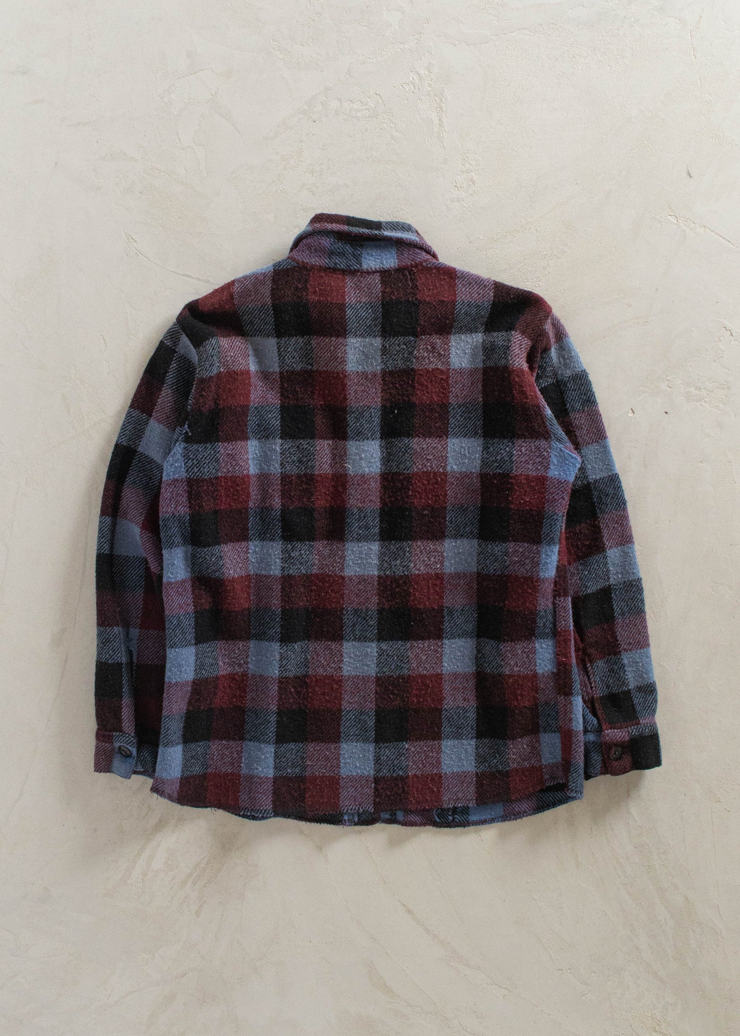 1980s Frostproof Wool Flannel Button Up Shirt Size XS/S