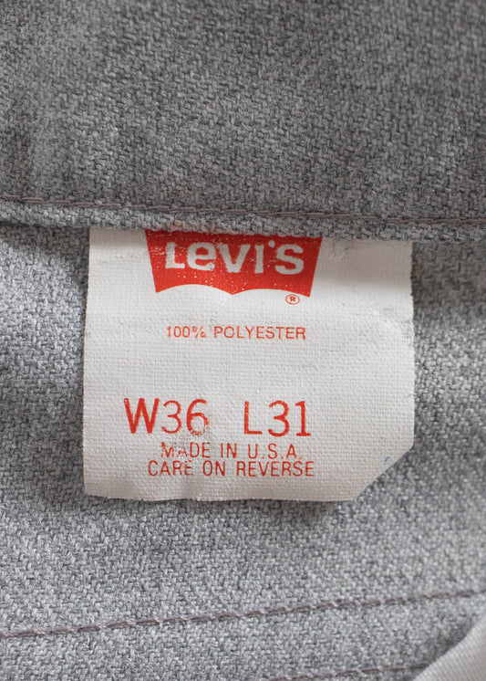 1970s Levi's 5 Pocket Trousers Size Women's 32 Men's 34