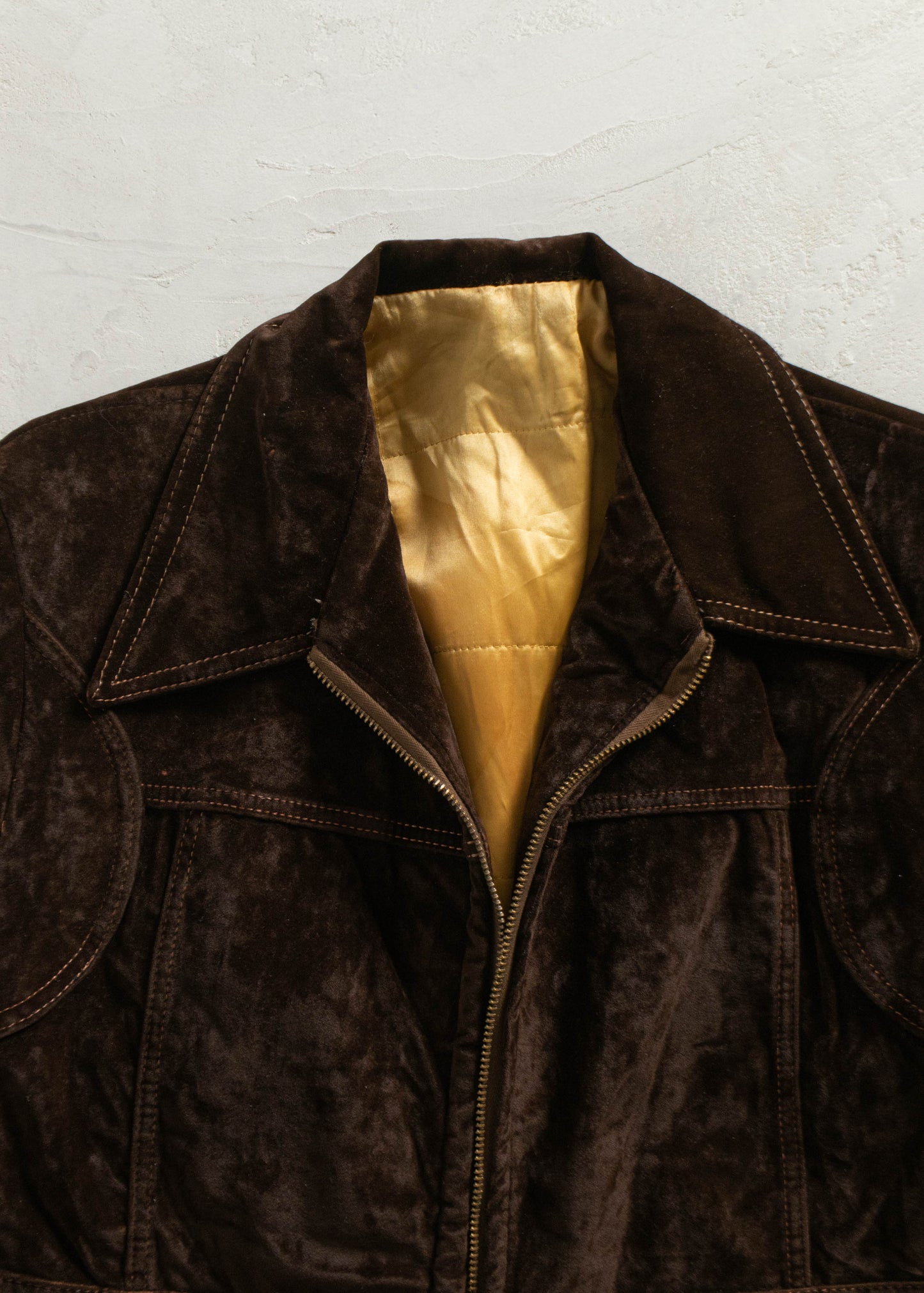 1970s Velvet Jacket Size S/M