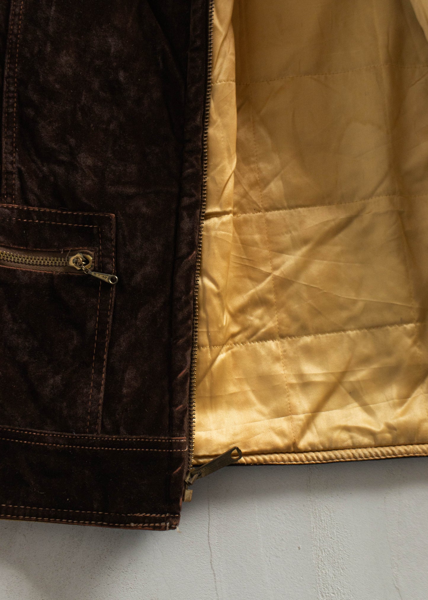 1970s Velvet Jacket Size S/M