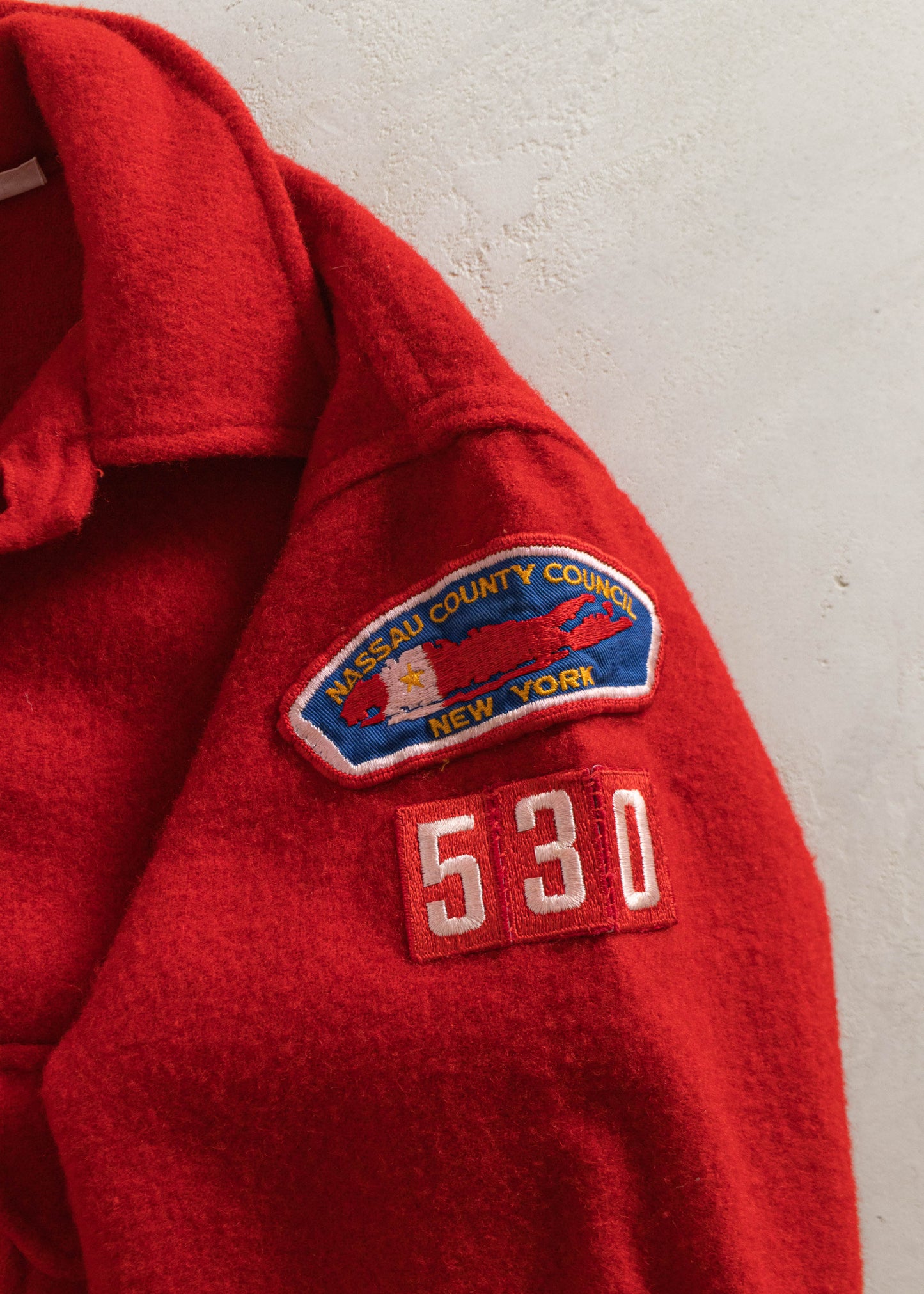 1970s Boy Scouts of America Flannel Jacket Size M/L