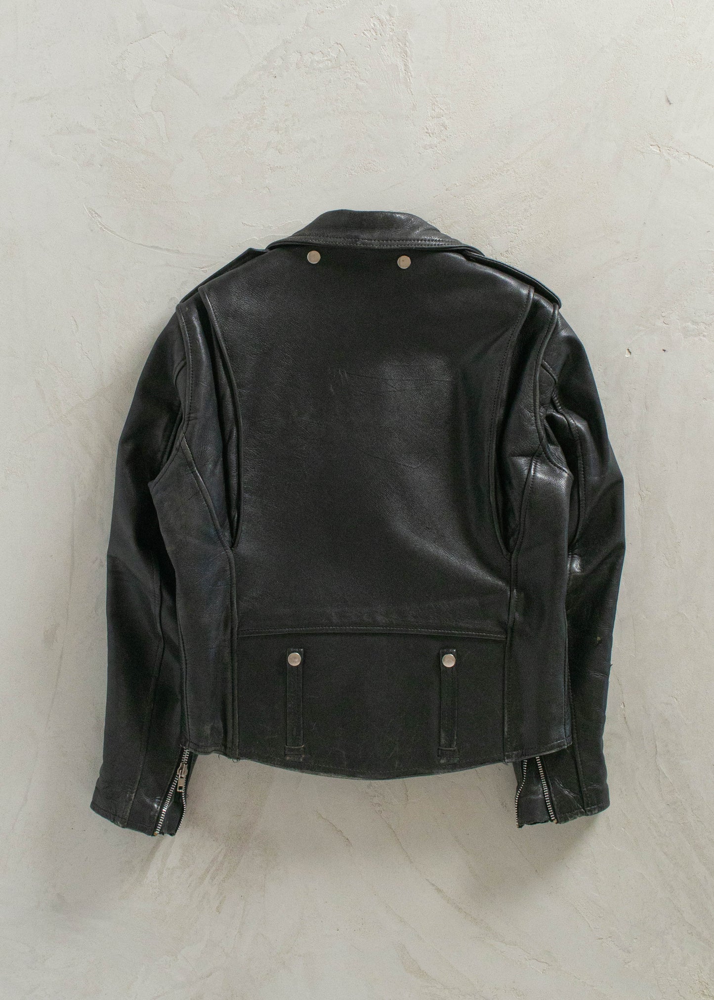 1980s Leather Moto Perfecto Jacket Size S/M