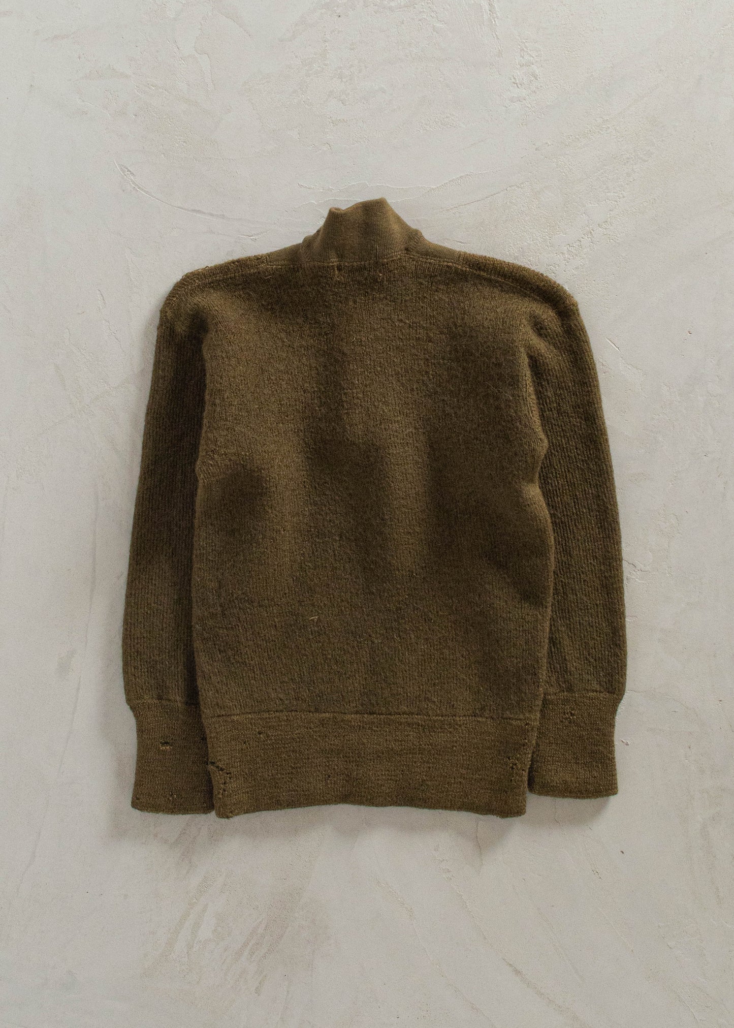 1950s Military Issue Wool Pullover Knit Size 2XS/XS