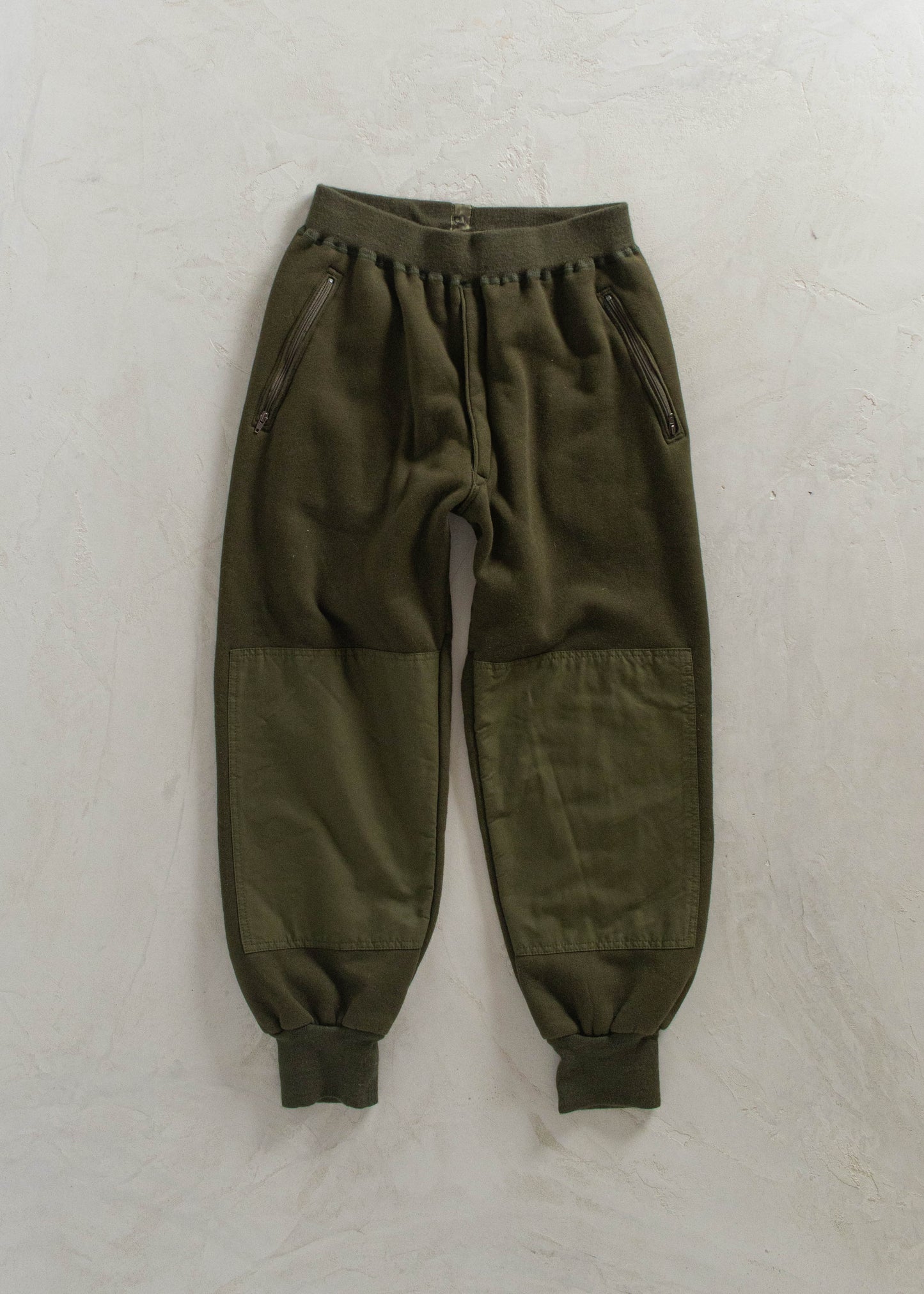 1990s Military Combat Polar Fleece Sweatpants Size S/M