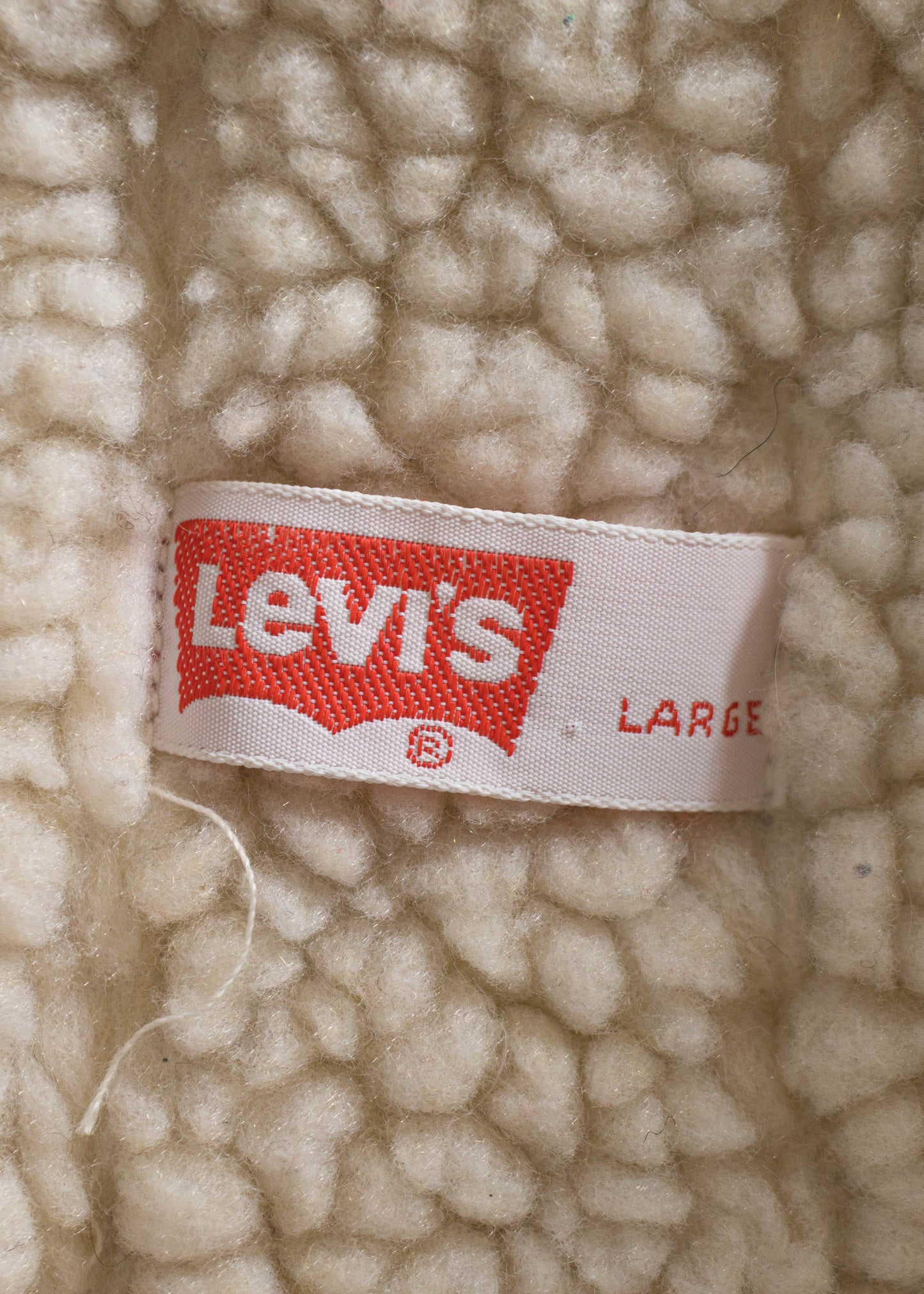 1970s Levi's Corduroy Sherpa Lined Vest Size M/L