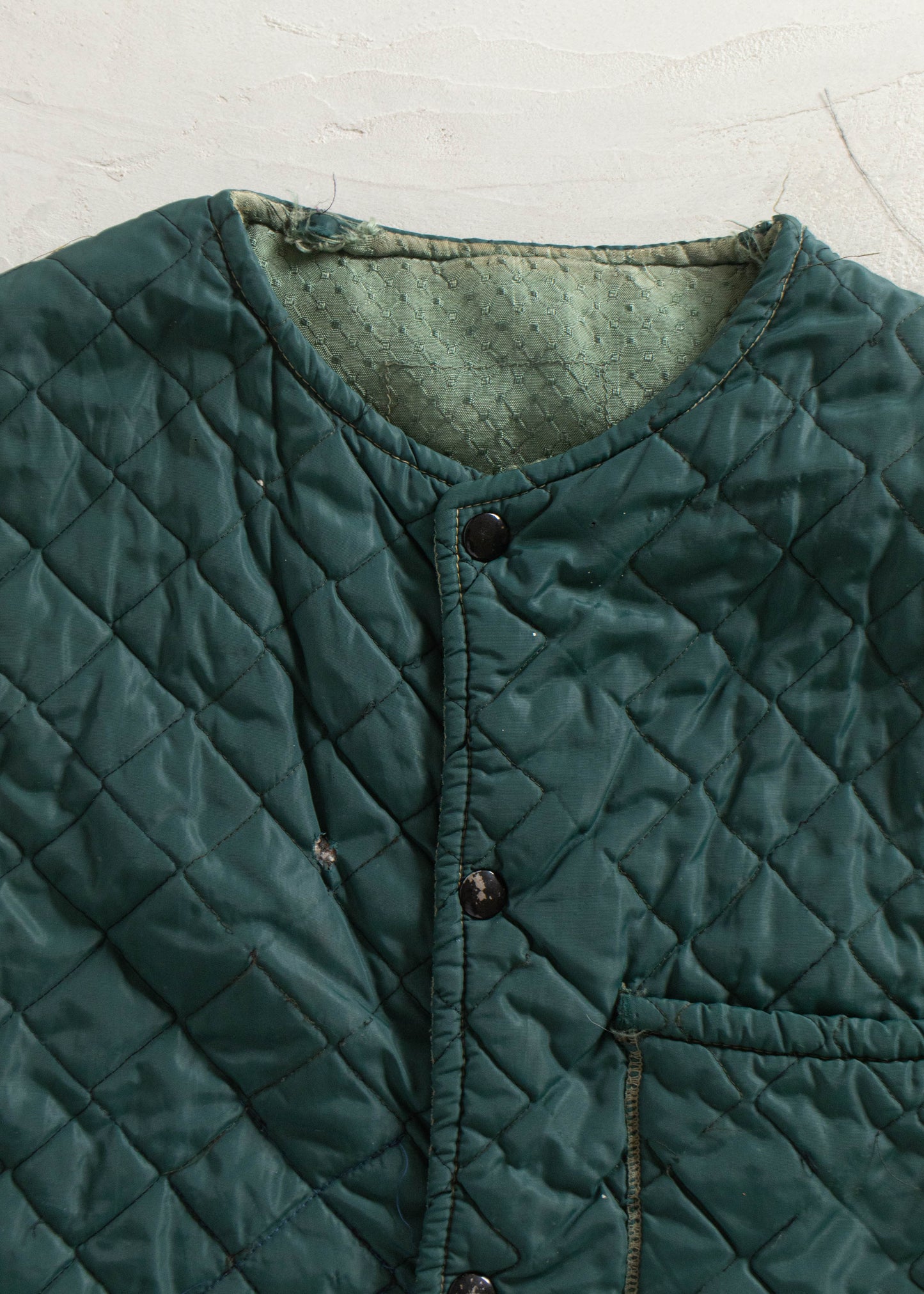 1980s Nylon Puffer Vest Size S/M
