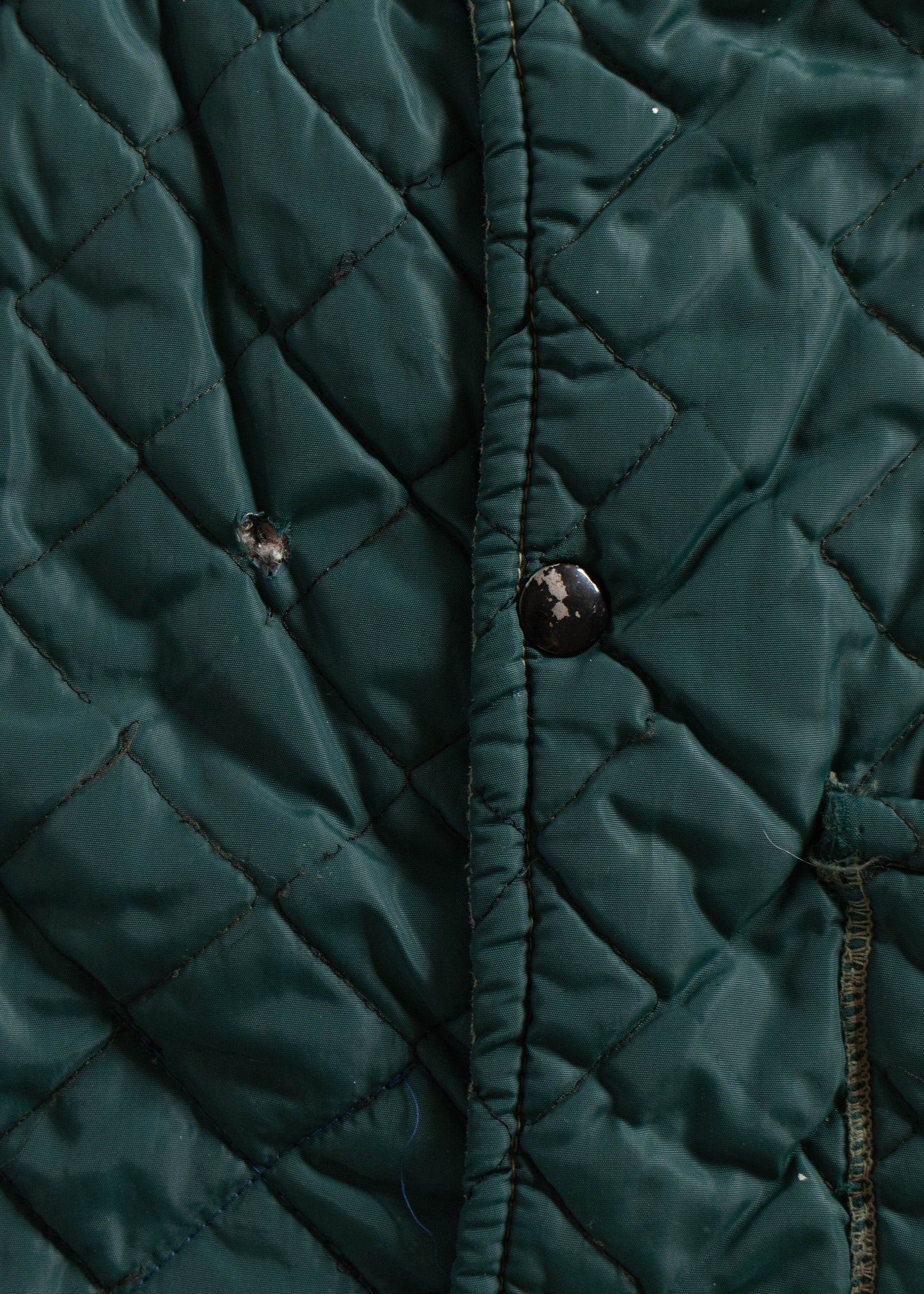 1980s Nylon Puffer Vest Size S/M