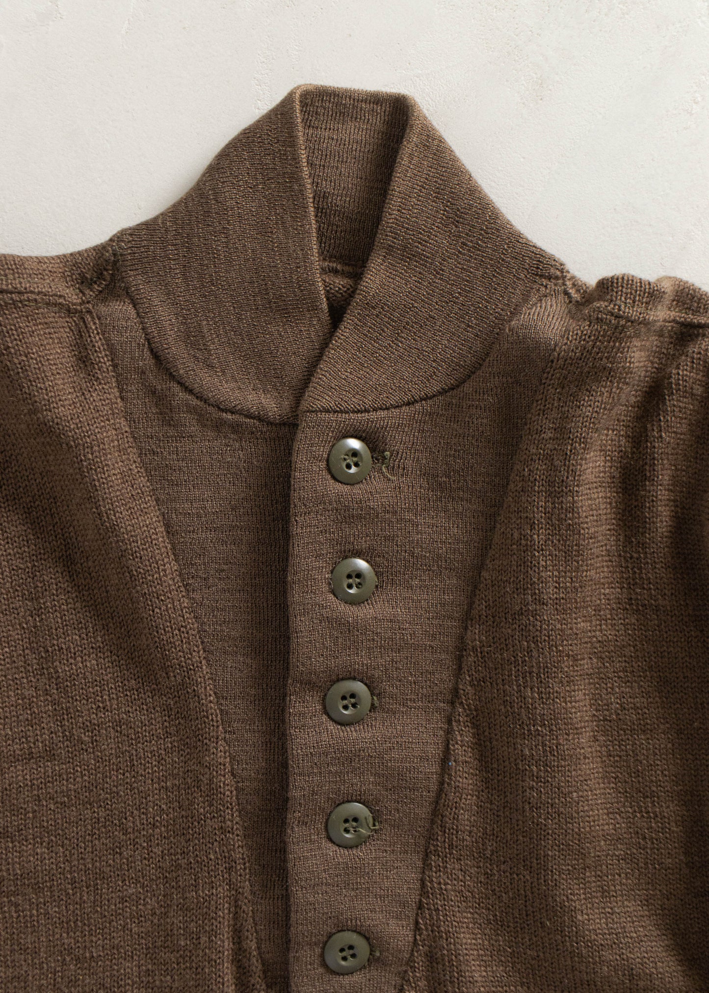 1980s Military Issue Wool Pullover Knit Size XS/S