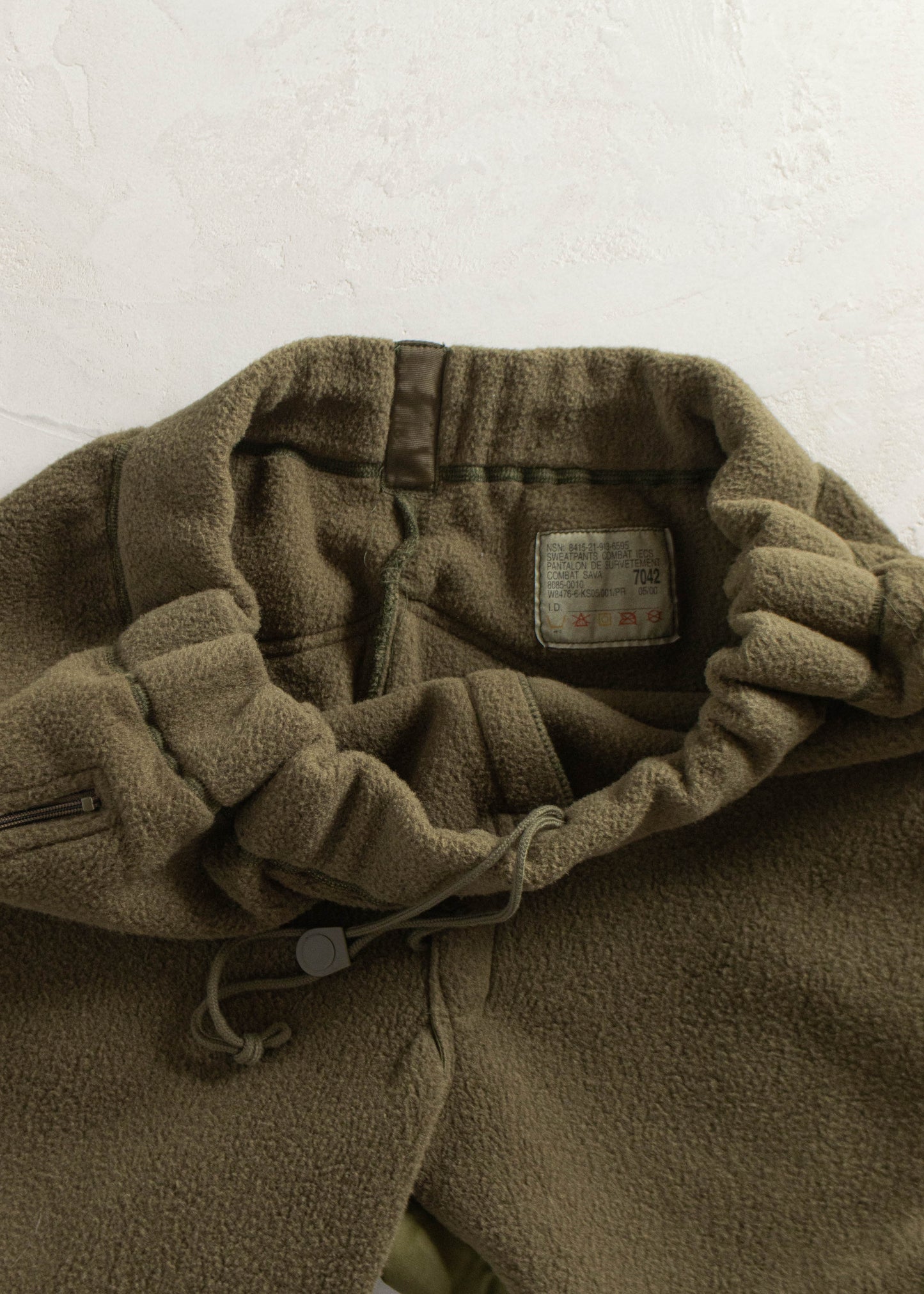 1990s Military Combat Polar Fleece Sweatpants Size XL/2XL