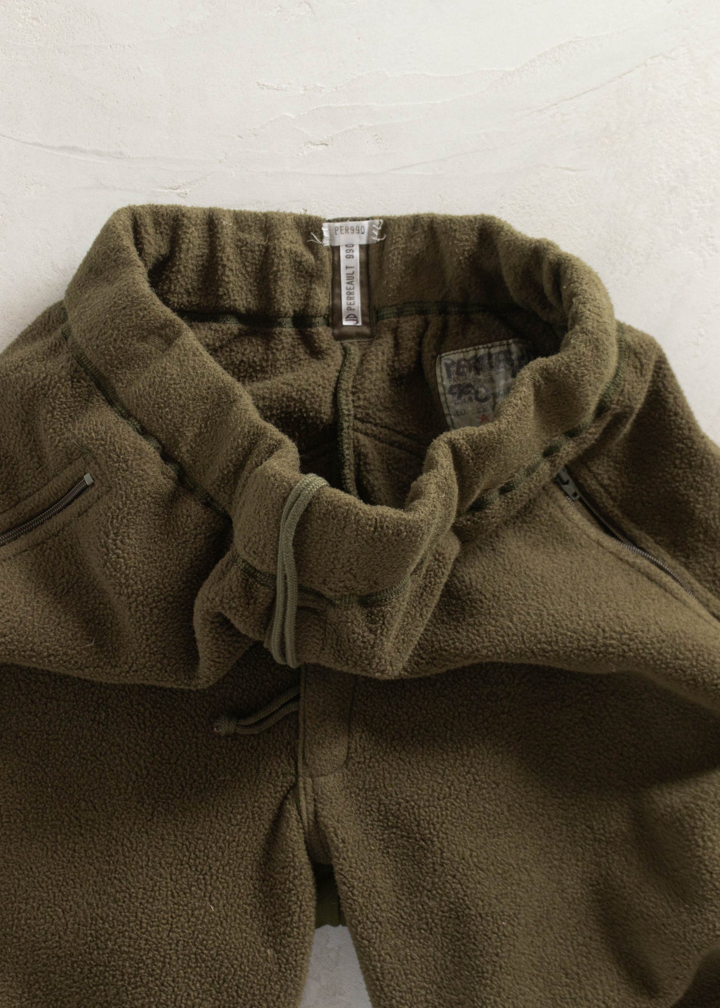 1990s Military Combat Polar Fleece Sweatpants Size XS/S