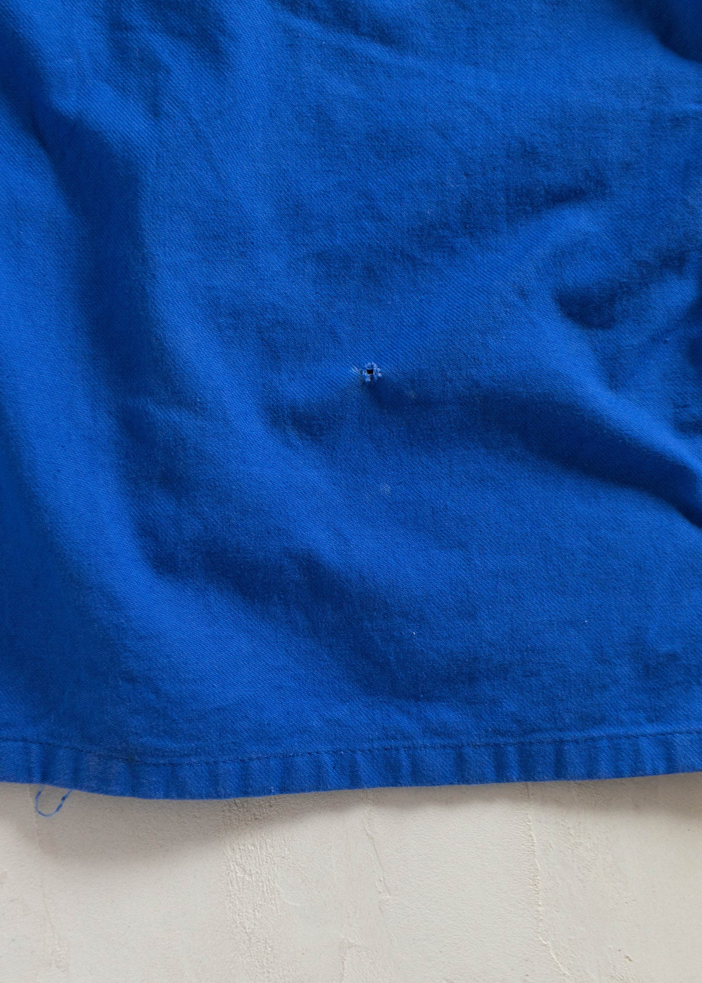 1980s Charvet Bleu de Travail European Workwear Chore Jacket Size M/L