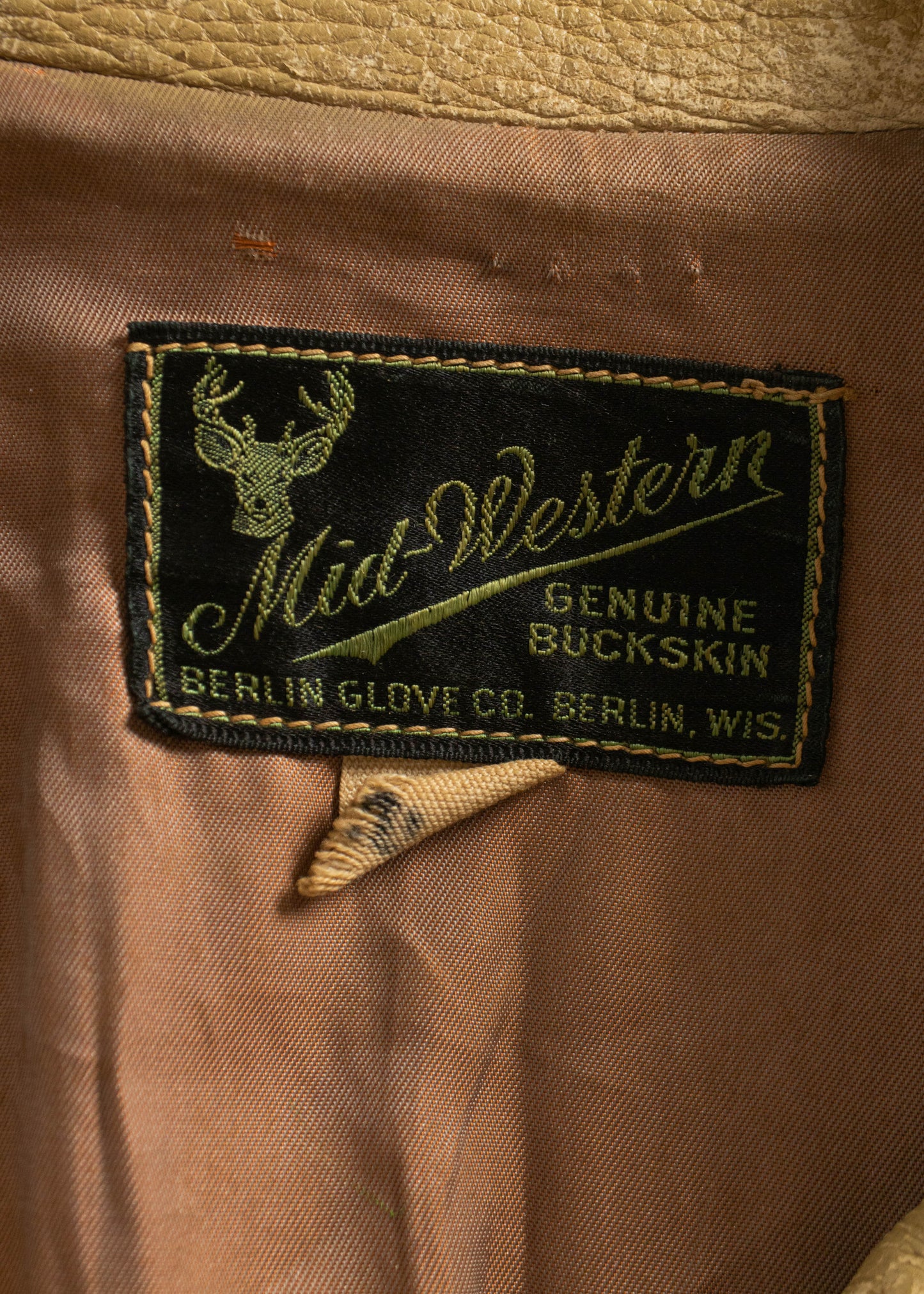 1970s Mid-Western Fringe Suede Jacket Size XS/S