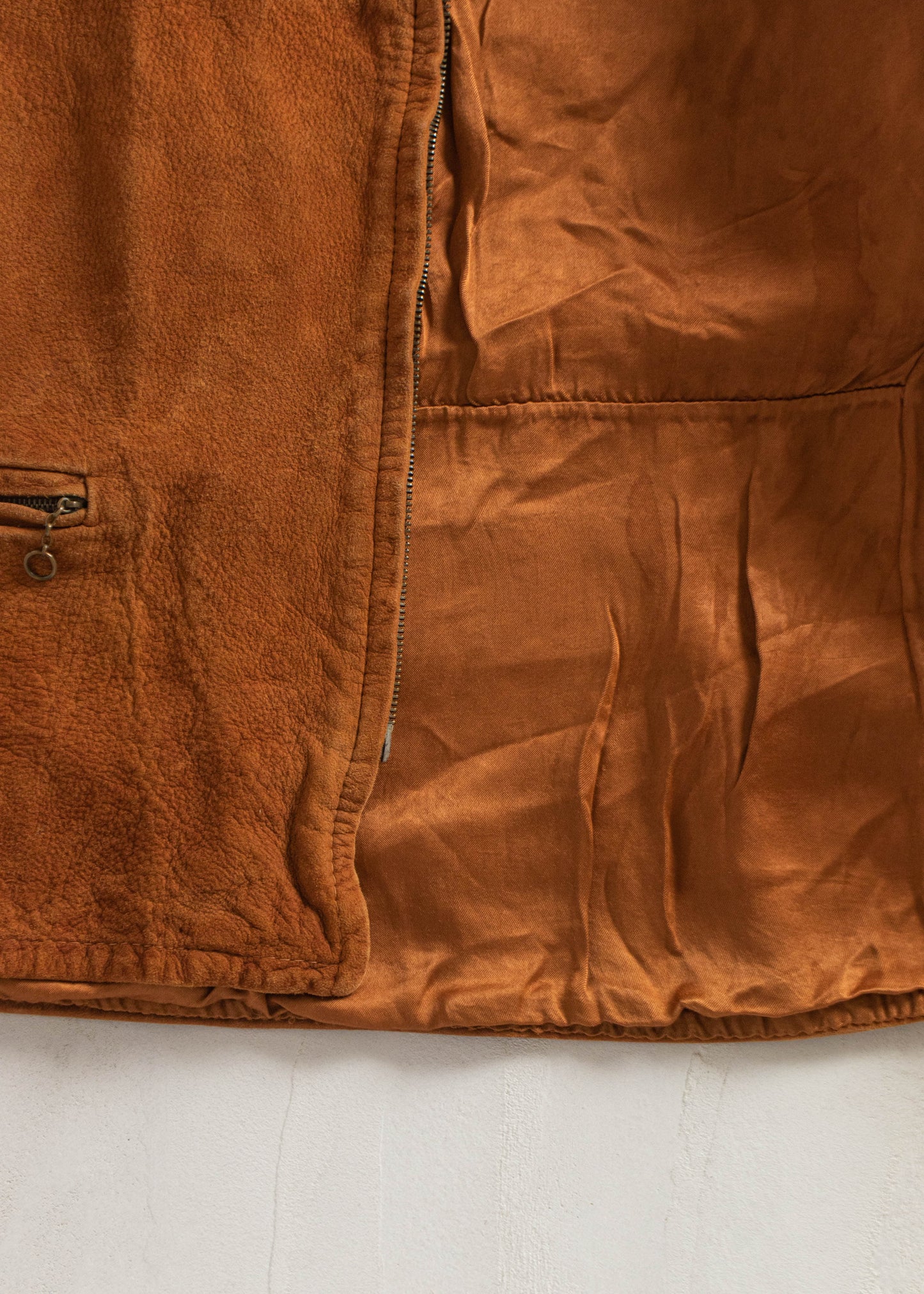 1970s SS Fashions Suede Blazer Jacket Size 2XS/XS