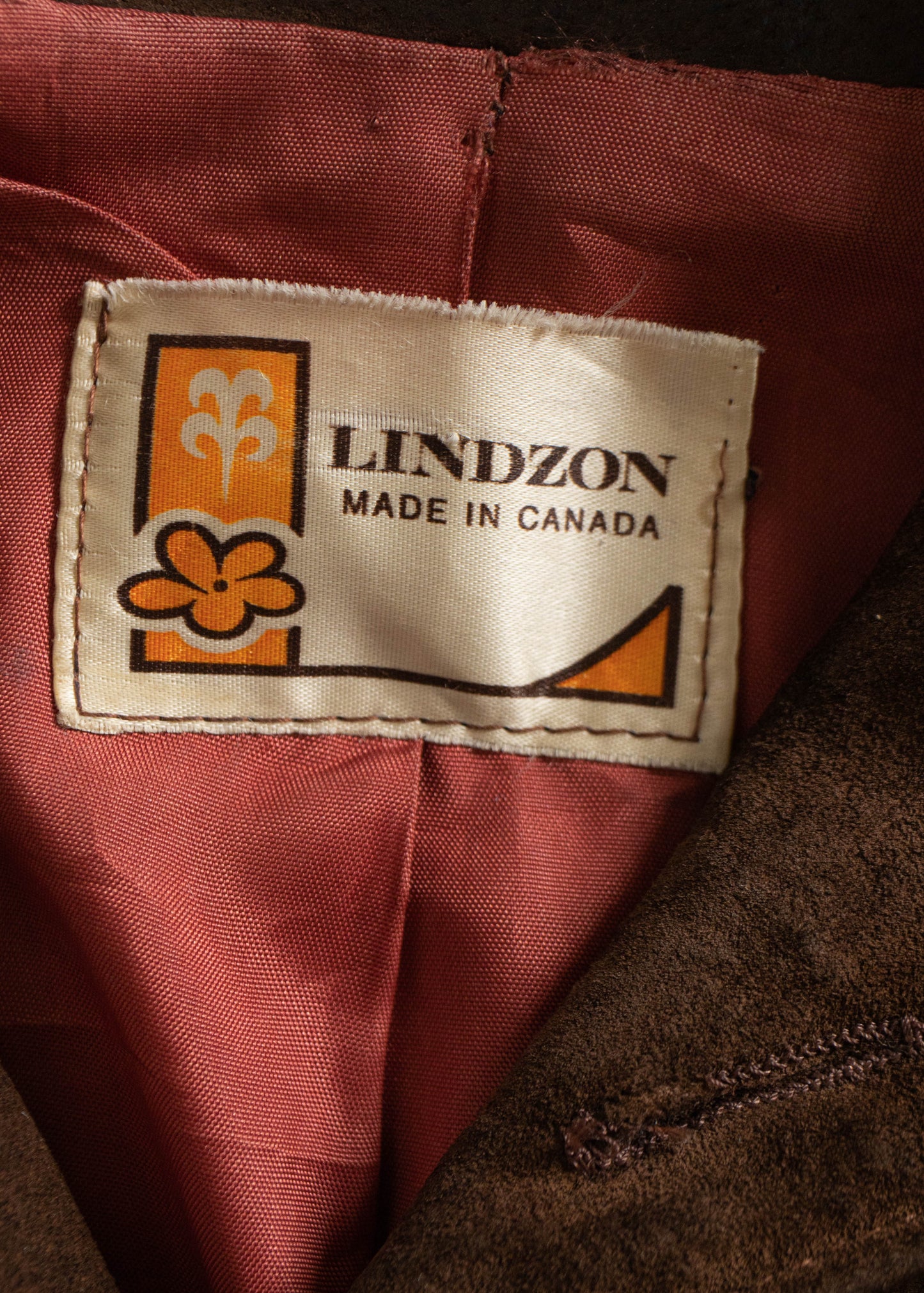 1970s Lindzon Suede Bomber Jacket Size XS/S