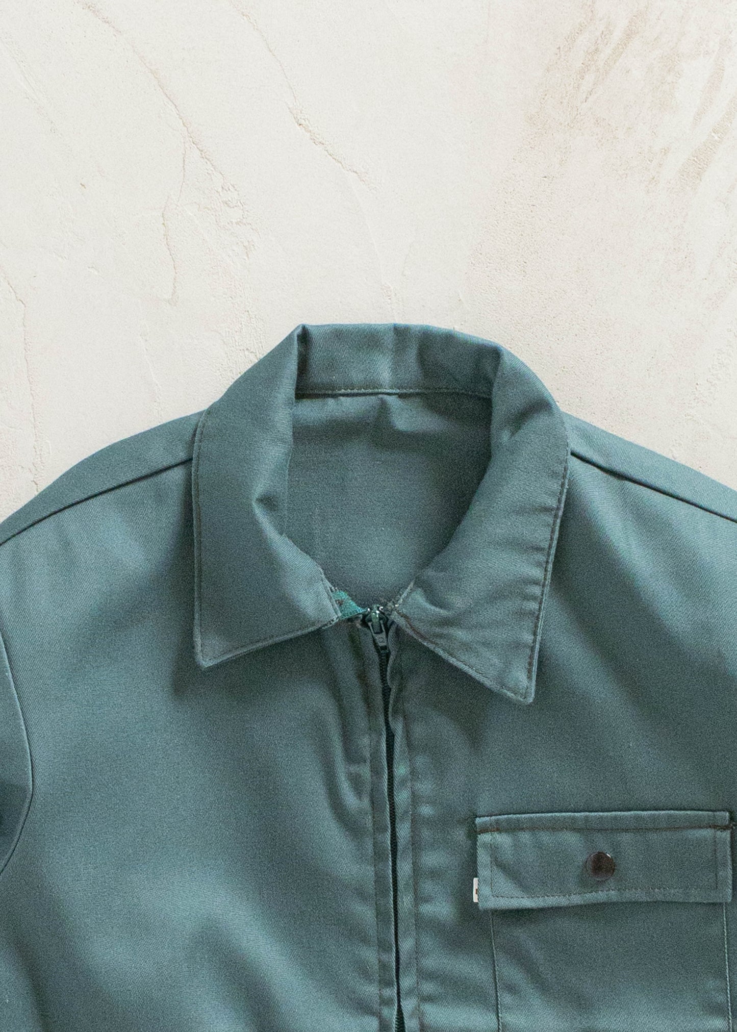 Vintage 1980s Cotton Twill Gas Jacket Size M/L