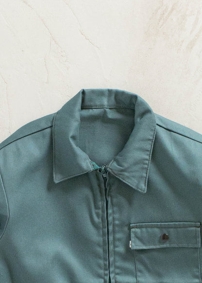 Vintage 1980s Cotton Twill Gas Jacket Size M/L