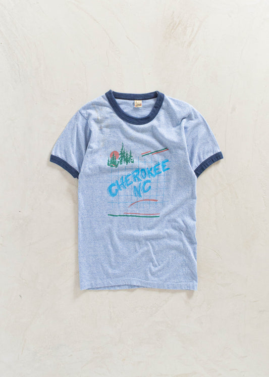 Vintage 1970s Screen Stars "Cherokee" T-Shirt Size XS/S