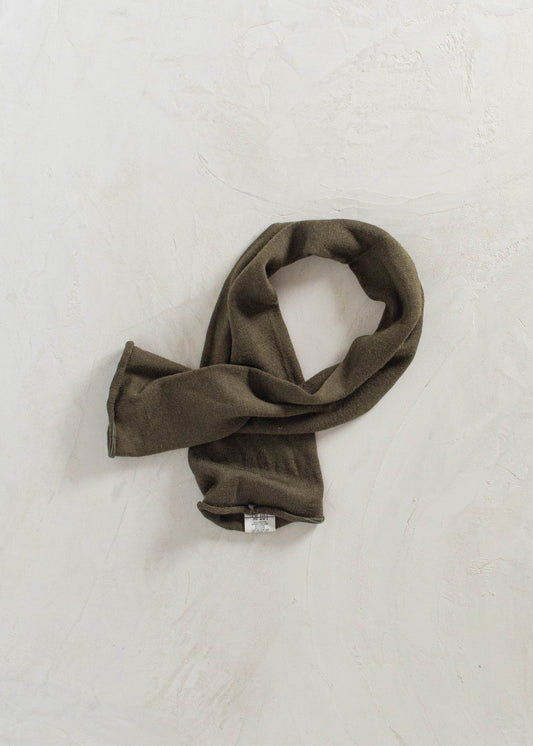 1960s OG 208 Military Issue Wool Scarf