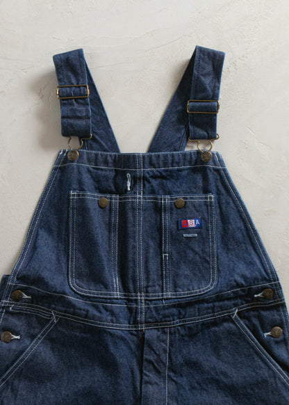 1980s USA Works Deadstock Denim Overall Size M/L