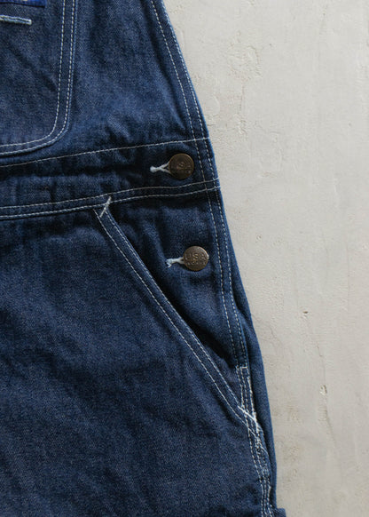 1980s USA Works Deadstock Denim Overall Size M/L