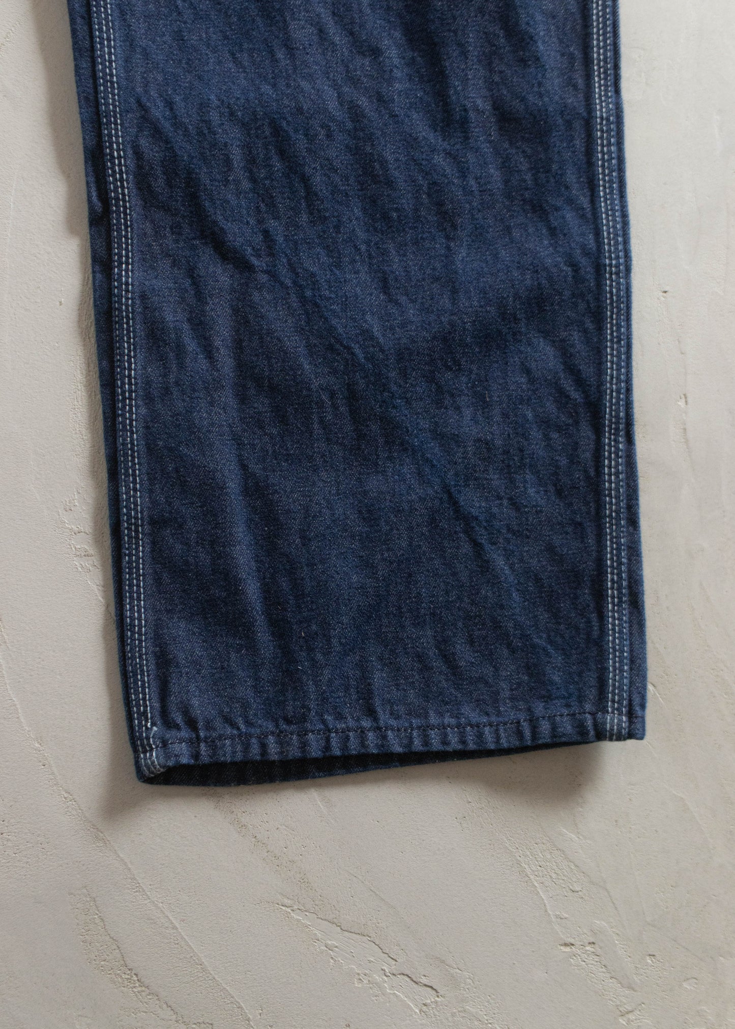 1980s USA Works Deadstock Denim Overall Size M/L