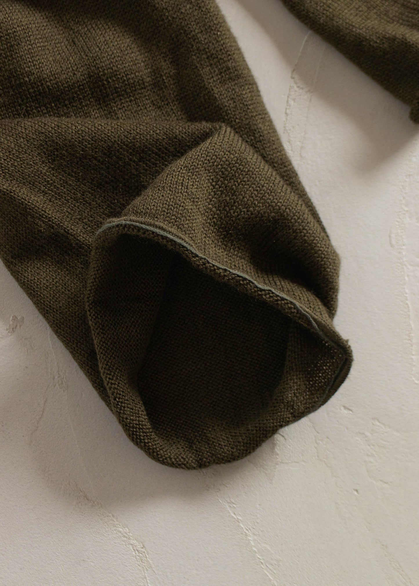 Vintage 1960s OG 208 Military Issue Wool Scarf
