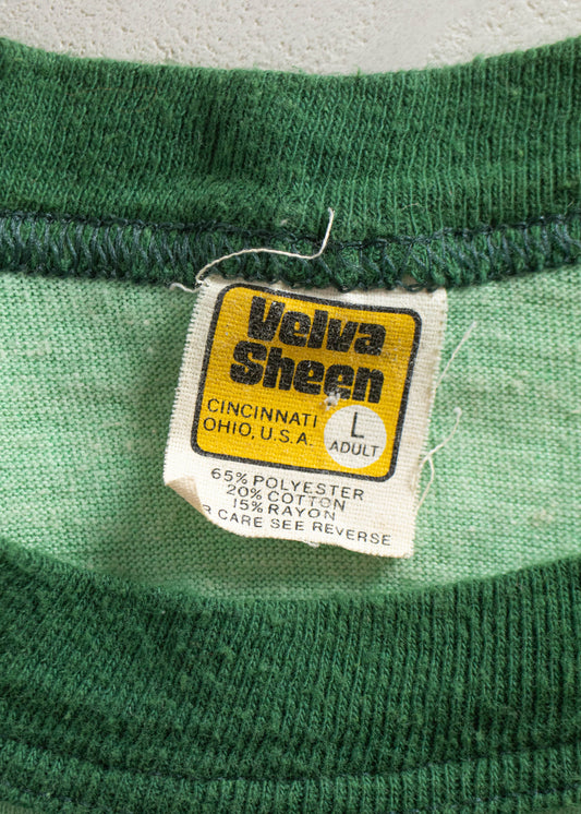 1970s Velva Sheen University Alaska Souvenir T-Shirt Size S/M