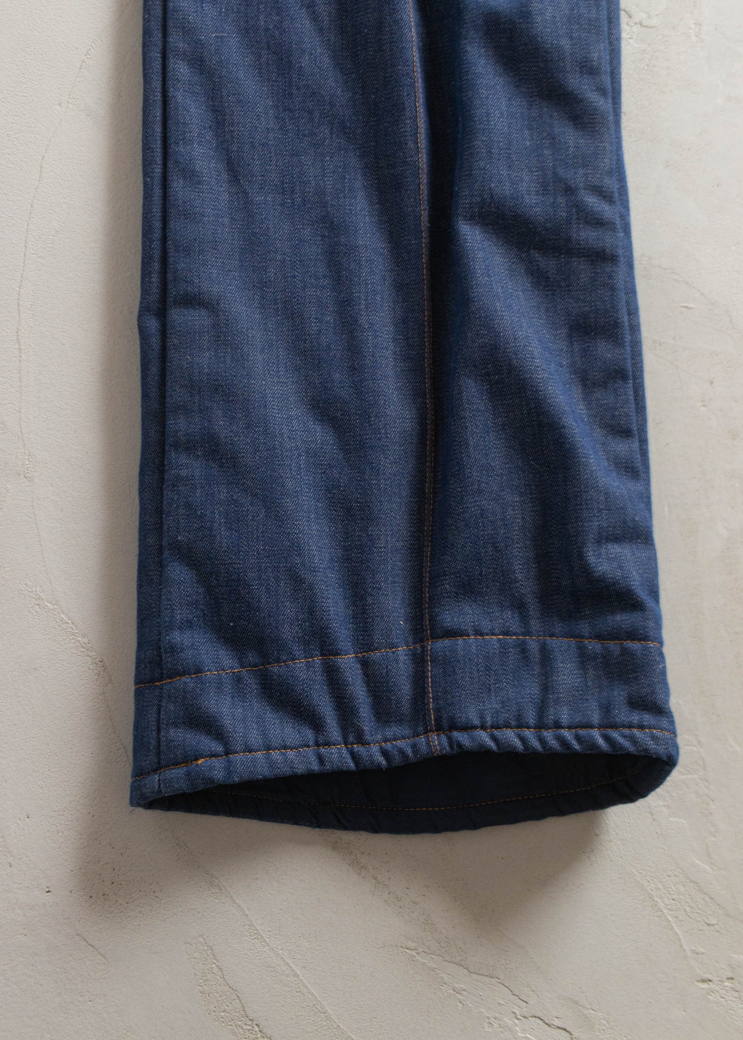 Vintage 1970s Levi's Denim Ski Pants Size M/L