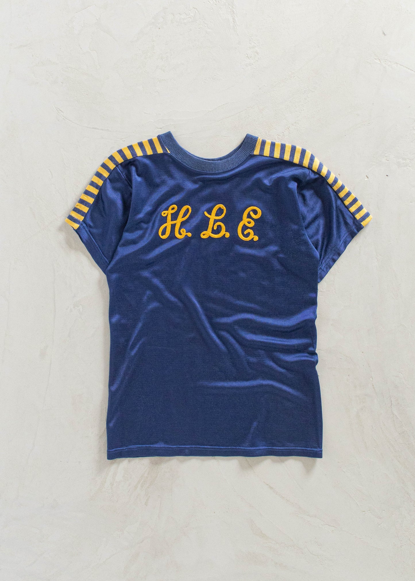 1960s H.E.L Chainstitched Sport Jersey Size XS/S