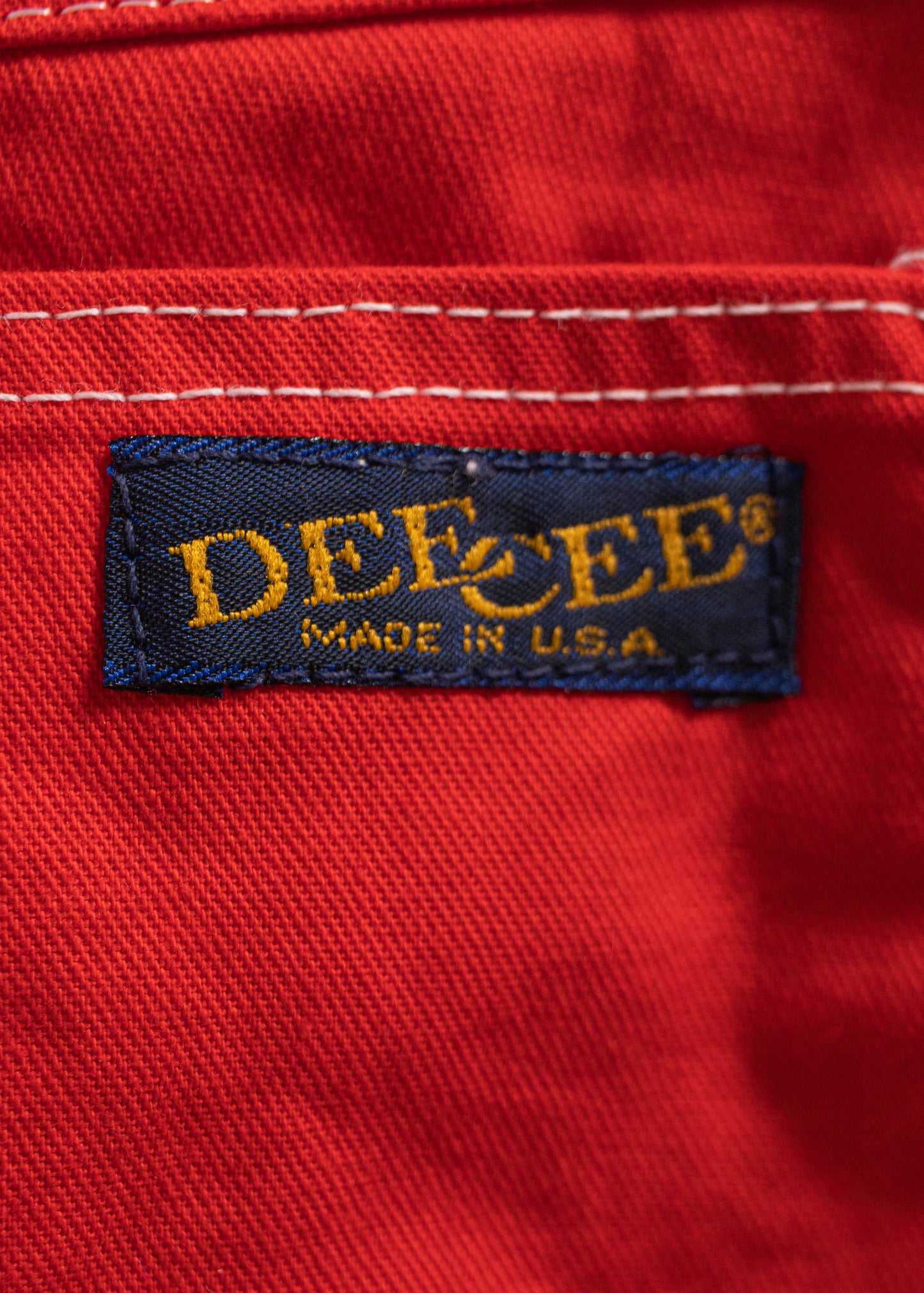1980s Dee Cee Deadstock Midi Skirt Size Women's 26 Men's 30
