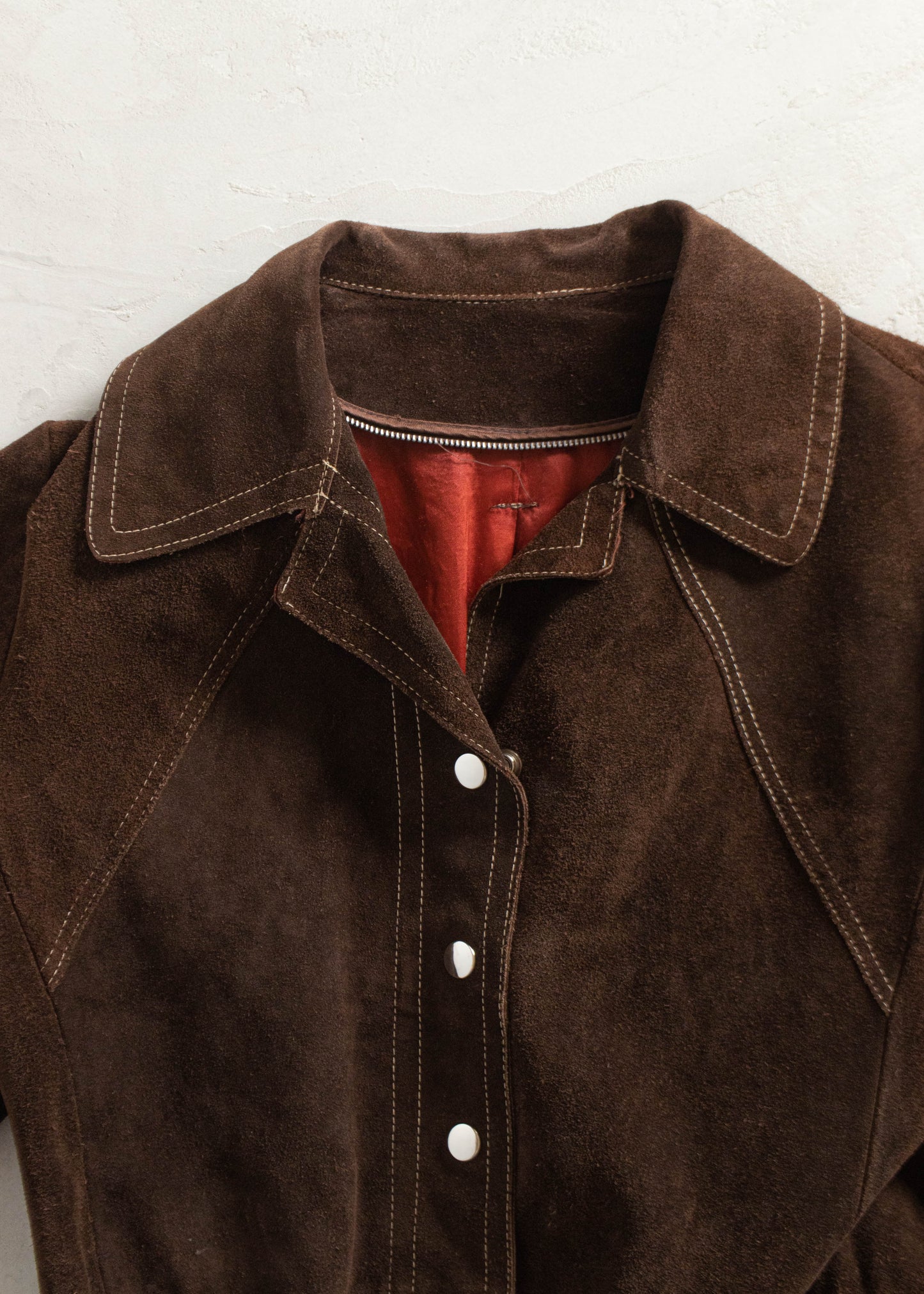 1970s Belted Suede Jacket Size XS/S