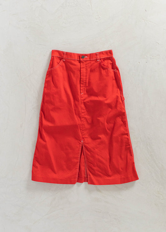 1980s Dee Cee Deadstock Midi Skirt Size Women's 26 Men's 30