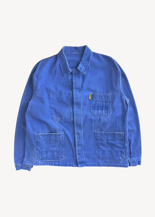 Vintage 1980s Mercure Bleu de Travail Chore Jacket Size L/XL