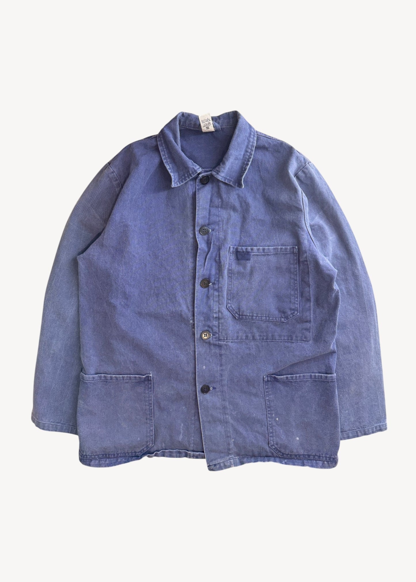 Vintage 1980s Bleu de Travail Chore Jacket Size M/L