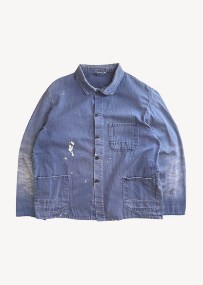 Vintage 1980s Bleu de Travail Chore Jacket M/L