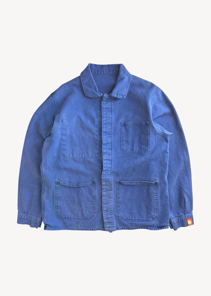 Vintage 1980s Bleu de Travail Chore Jacket Size S/M
