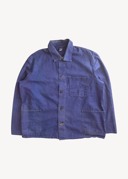 Vintage 1980S Bleu de Travail Chore Jacket Size S/M