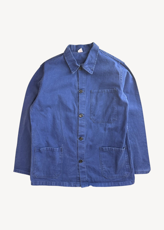 Vintage 1980s Bleu de Travail Chore Jacket Size M/L